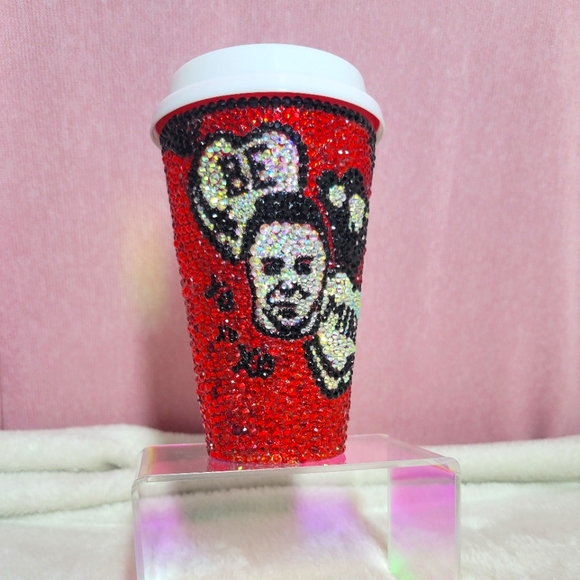 🔪BE MINE TRAVEL TUMBLER🩸 - Picture 1 of 4